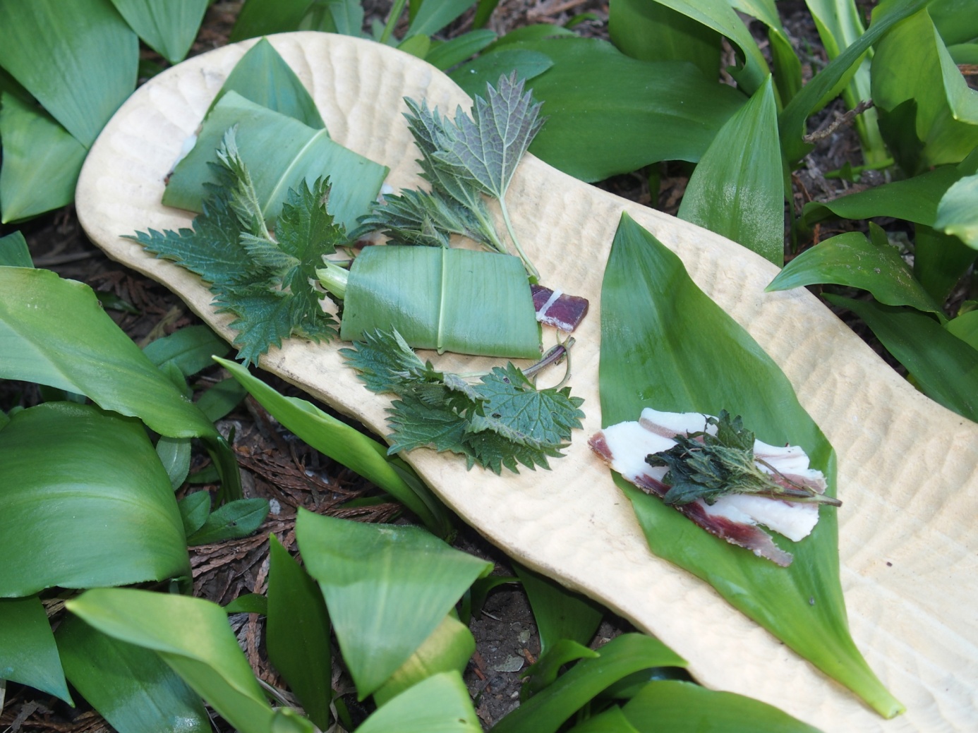 Totally wild: Everyday wild garlic and home-grown nettle 