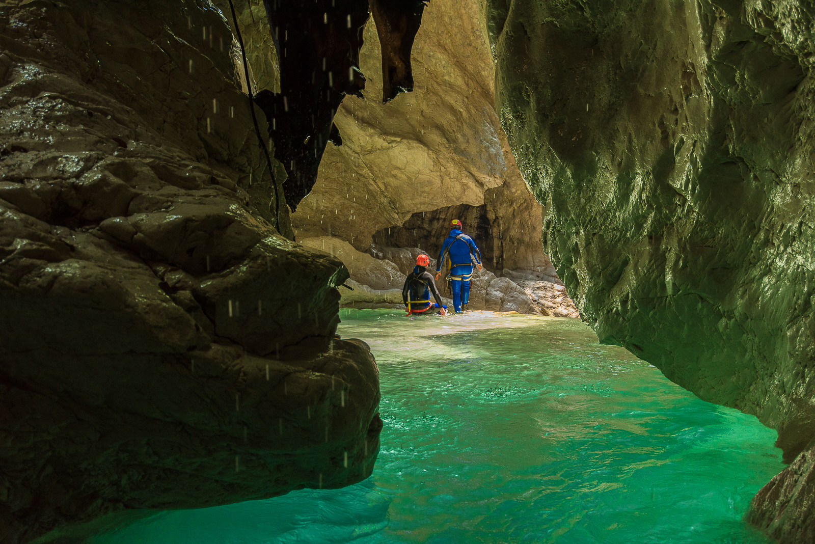 Canyoning alongside nature 