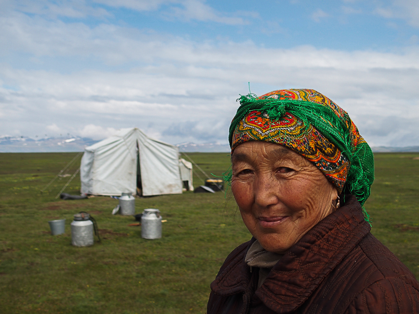 KYRGYZSTAN: YELLOW, RED, GREEN, BLUE