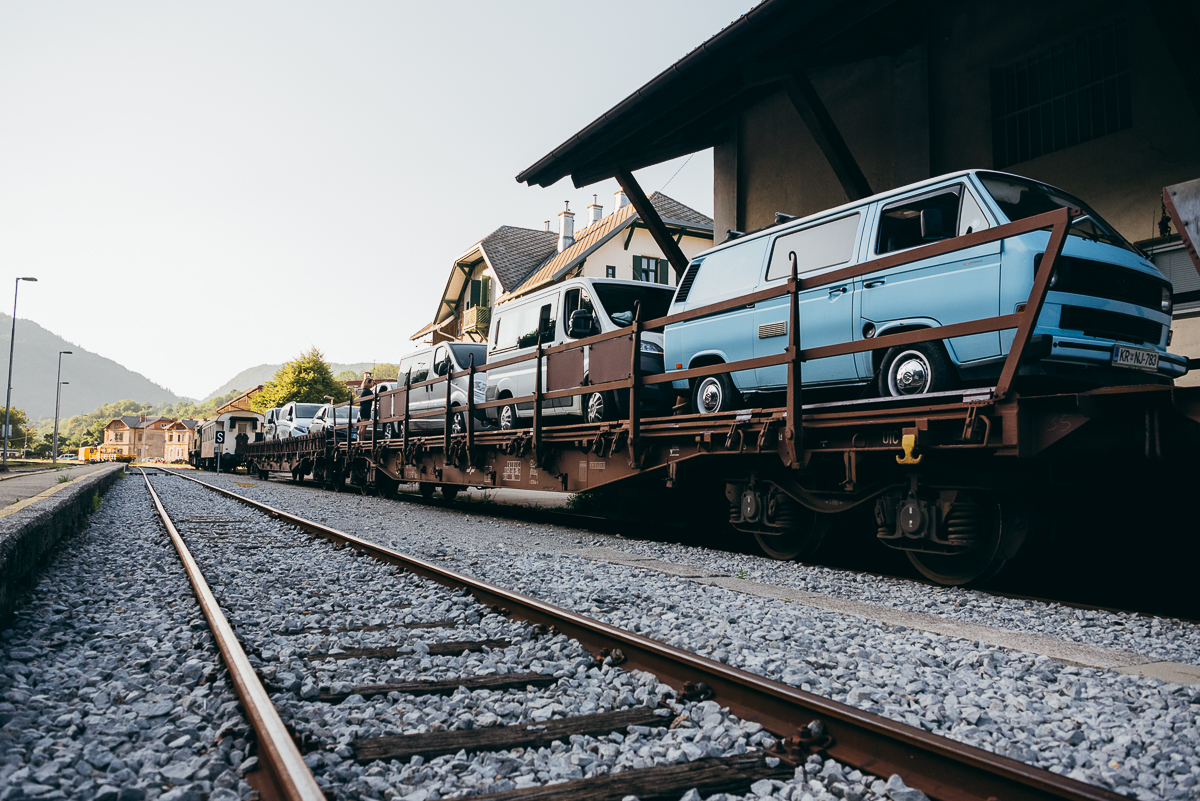 Taking a motorail train