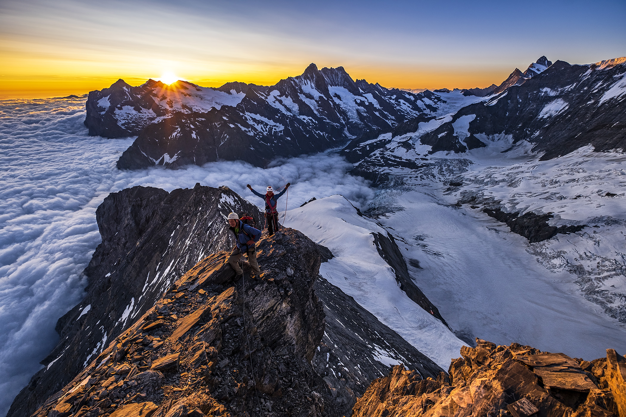 Eiger – greben Mittellegi