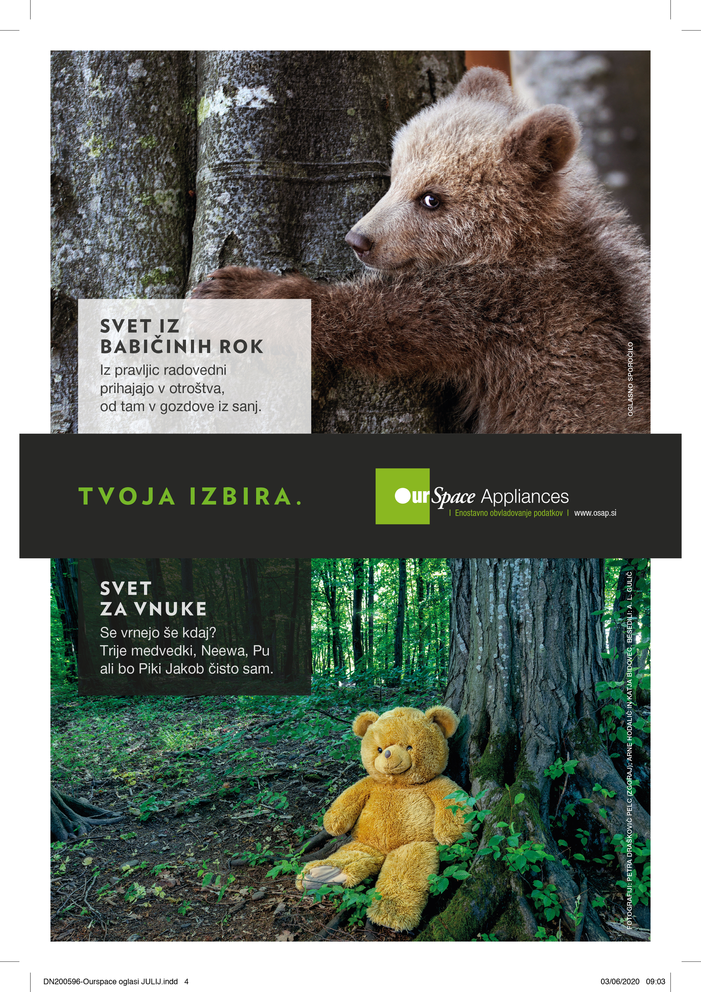 Julijska objava v reviji National Geographic Slovenia