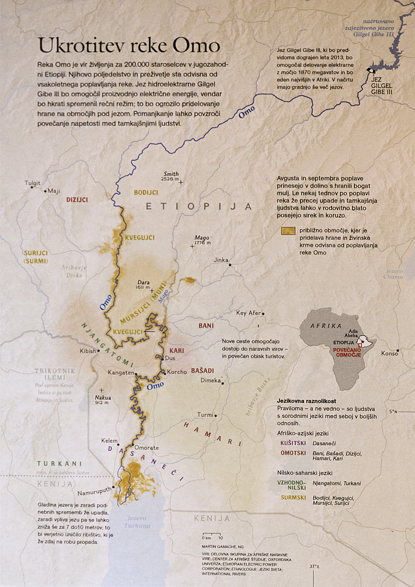 Travel through the Omo River valley