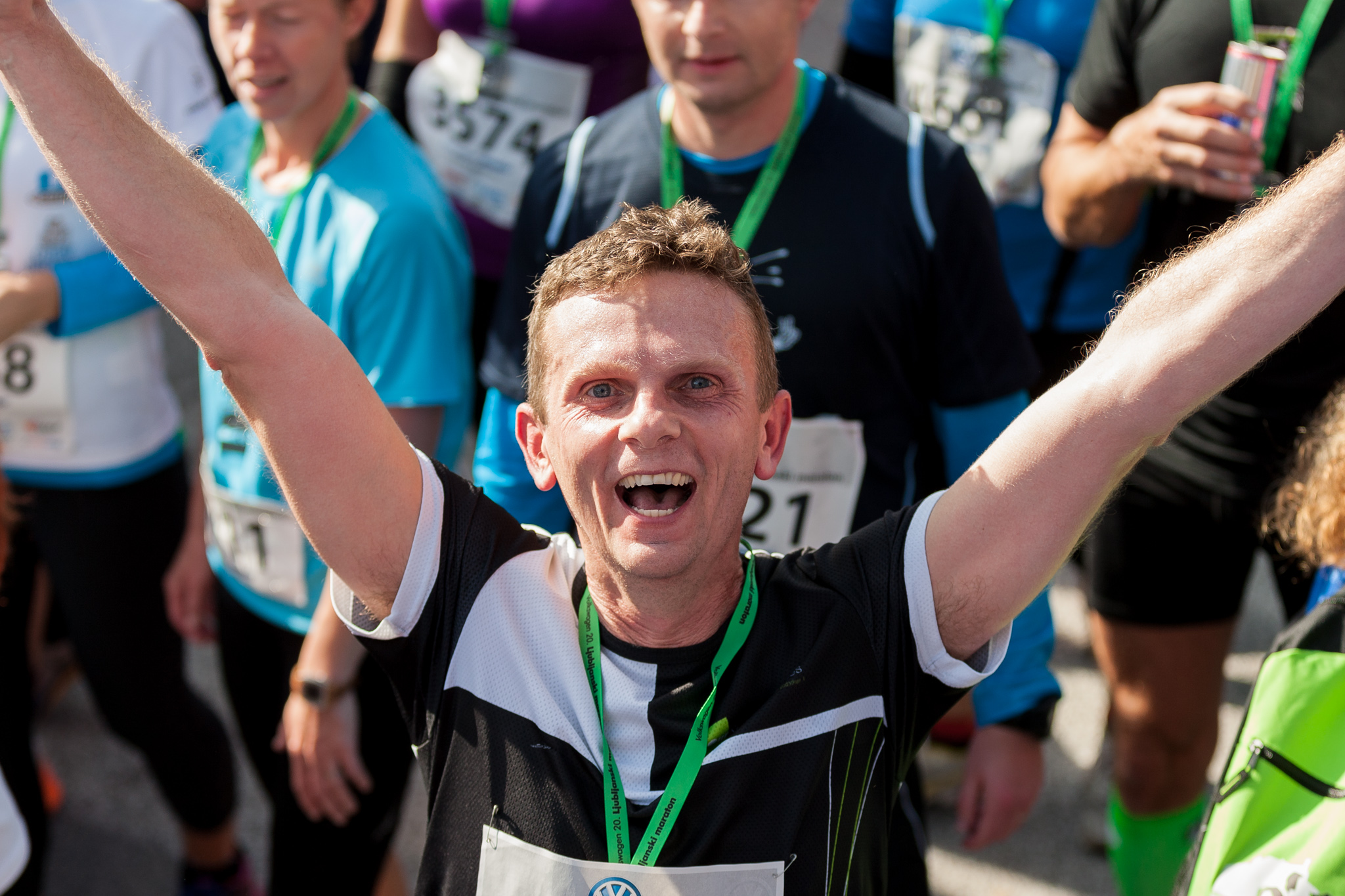 Fotoutrinki ljubljanskega maratona