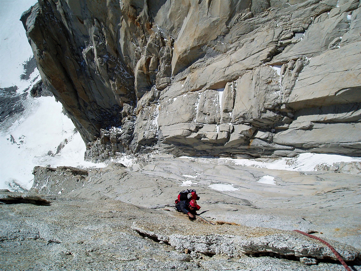 Plezanje v Patagonji.