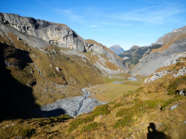 The view at the canyons efflux.