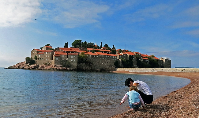 Žalostno mondeni polotok Sv. Štefan